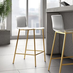 Chiaro clear chair discount gold